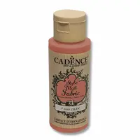 Barvy na textil Cadence Style Matt Fabric, 59 ml - červená
