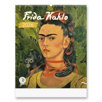 Nástěnný obrázkový kalendář 2026 - Frida Kahlo