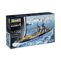 Plastic ModelKit loď 05183 - USS New Jersey (1:1200)