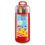Pastelka STABILO Trio - 15 barev v plastovém boxu