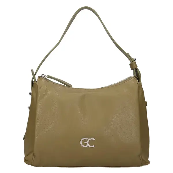 Dámská kožená kabelka Gianní Conti Vivien - zelená