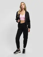 Guess kiara hooded zip sweatshirt l