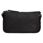 Dámska kožená crossbody kabelka Lagen Elara - čierna