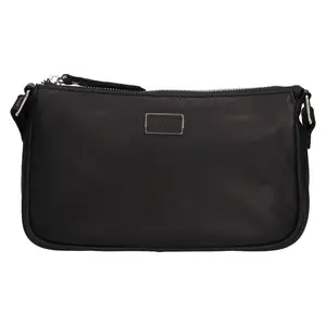 Dámska kožená crossbody kabelka Lagen Elara - čierna