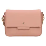 Dámska kožený kabelka Lagen Mareta - ružová
