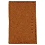 Kožený obal na karty Facebag Paris - světle hnědá