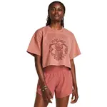 UNDER ARMOUR UA HW Dusk to Dawn Crop SS-PNK L