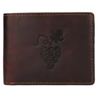 Pánská kožená peněženka Lagen Odd - hnědá