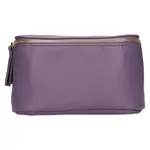 Dámská kožená ledvinka Italia Milagros - tmavě fialová