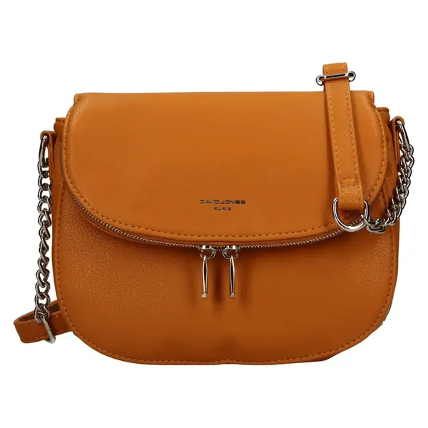 Dámska crossbody kabelka David Jones Daelas - žlto-oranžová