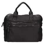 Pánska kožená taška na notebook Dakar Liber - čierna