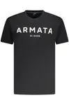 Černé tričko Armata di Mare s krátkým rukávem