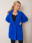 Dámský kabát Fashionhunters Royal Blue
