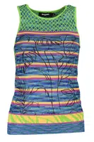 DESIGUAL WOMEN'S TANK TOP GREEN