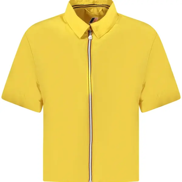 Žlutá košile s krátkým rukávem