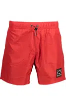 KARL LAGERFELD BEACHWEAR SWIMSUIT MEN'S BOTTOM RED