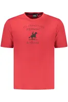 US GRAND POLO MEN'S SHORT SLEEVE T-SHIRT RED