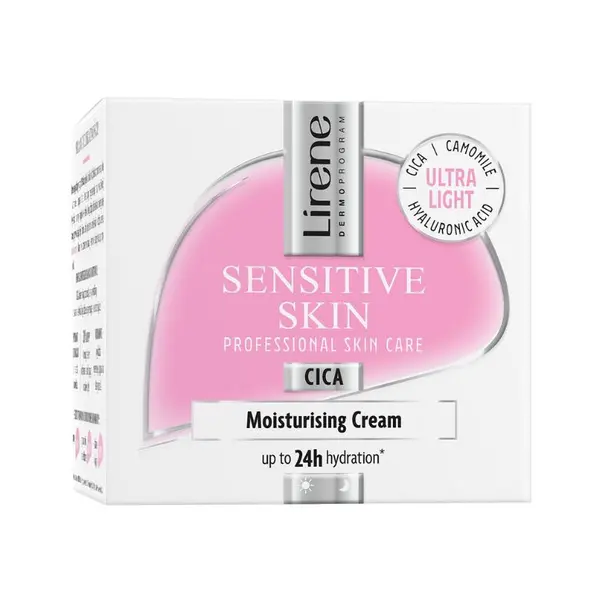 Lirene Sensitive Skin CICA Hydratační krém 50 ml