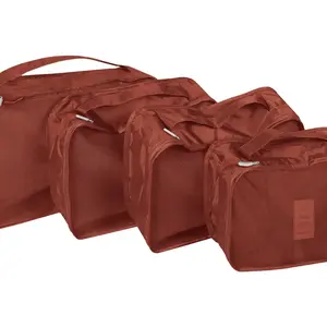 Husky Travel - set 4ks dark orange Cestovní organizér