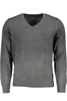 Pánský šedý svetr US Grand Polo