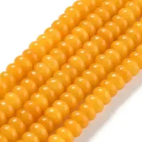 Natural White Jade Beads Strands