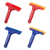 4Pcs 4 Colors PP Plastic Car Ice Scrapers