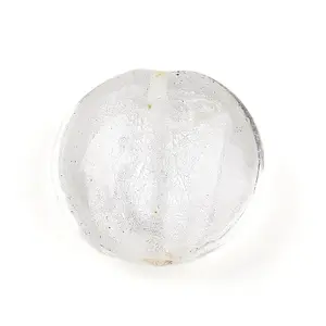 Handmade Silver Foil Glass Beads