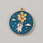 Alloy Enamel Pendants