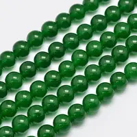 Natural & Dyed Malaysia Jade Bead Strands