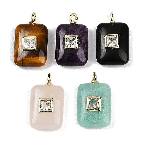 Natural Mixed Gemstone Pendants
