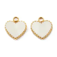 Fashion 304 Stainless Steel Enamel Pendants