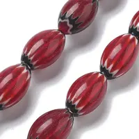 Handmade Millefiori Lampwork Beads Strands