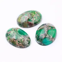 Synthetic Regalite/Imperial Jasper/Sea Sediment Jasper Cabochons