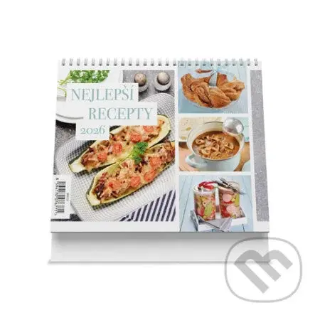 Stolní kalendář Nejlepší recepty 2026