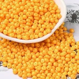 6/0 Opaque Baking Paint Glass Seed Beads