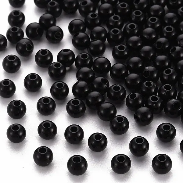 Opaque Acrylic Beads