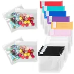 40Pcs 8 Colors EVA Plastic Zip-lock Bags