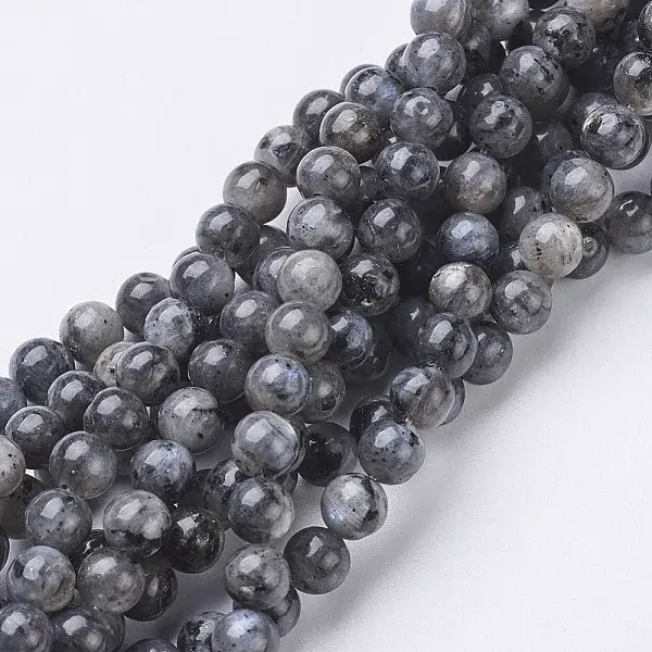 Natural Larvikite Beads Strands