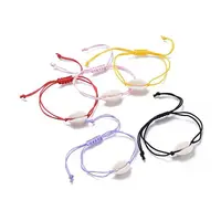 Adjustable Nylon Thread Braided Bead Bracelets