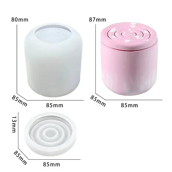 DIY Silicone Storage Molds