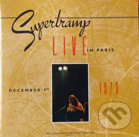 Supertramp:  Live In Paris 1979 (Coloured Vinyl) LP