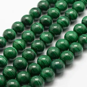 Natural Malachite Beads Strands