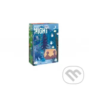 Obojstranné puzzle Deň a noc v lese - puzzle z kategorie 15 - 60 dílků