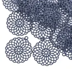 430 Stainless Steel Filigree Pendants