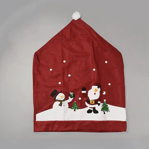 Christmas Theme Non-Woven Fabrics Dustproof Chair Cover