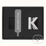 Moleskine  - ozdoba na zápisník – písmeno K