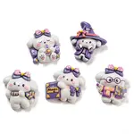 Opaque Resin Cute Puppy Cabochons