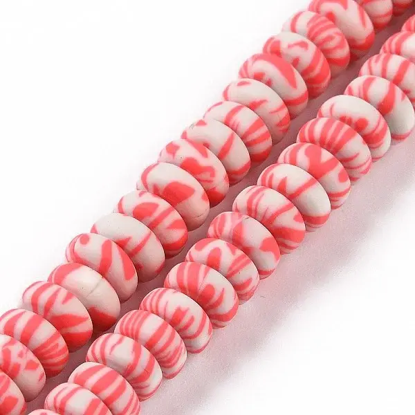 Handmade Polyester Clay Beads Strand