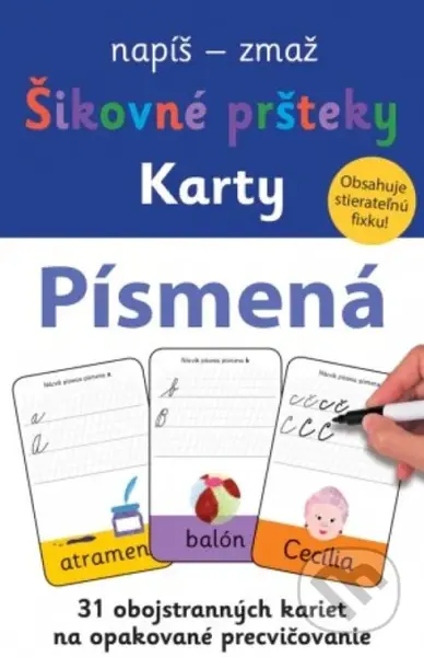 Písmená - Šikovné pršteky - kniha z kategorie Naučné knihy