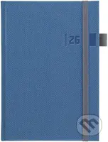 Týdenní diář 2026 Tweed modrý - kniha z kategorie Zápisníky, kalendáře